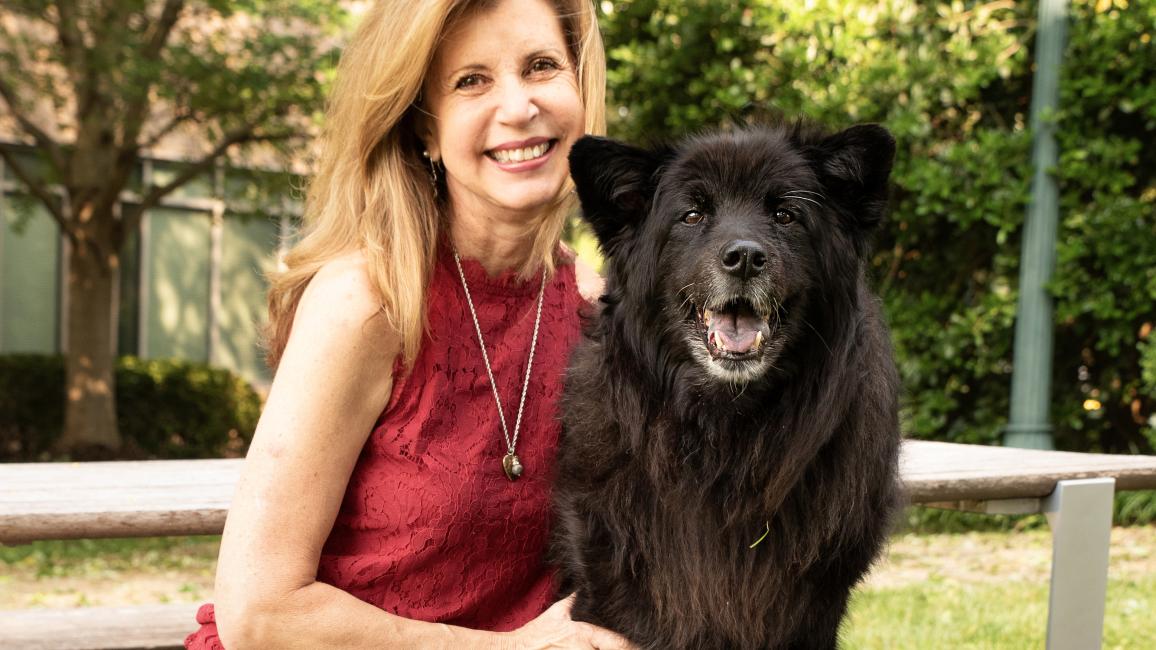 Maryanne Dailey with Rosie