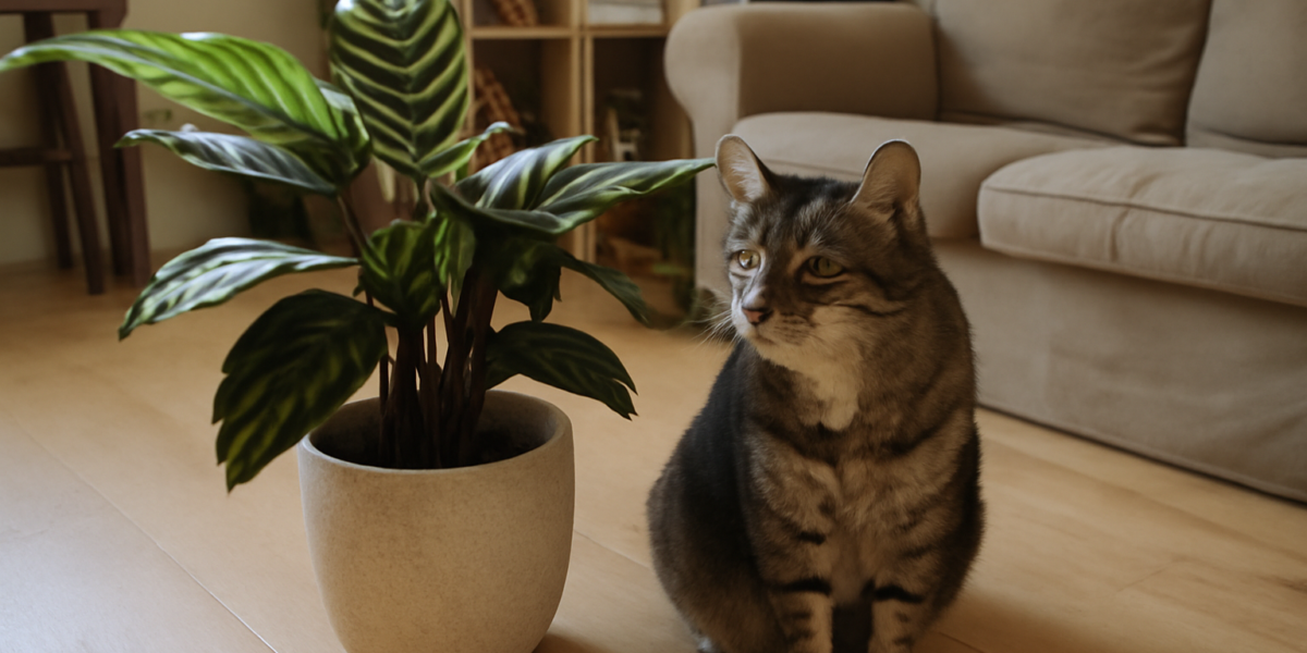 Are Calathea Toxic to Cats? No — Cat-Safe