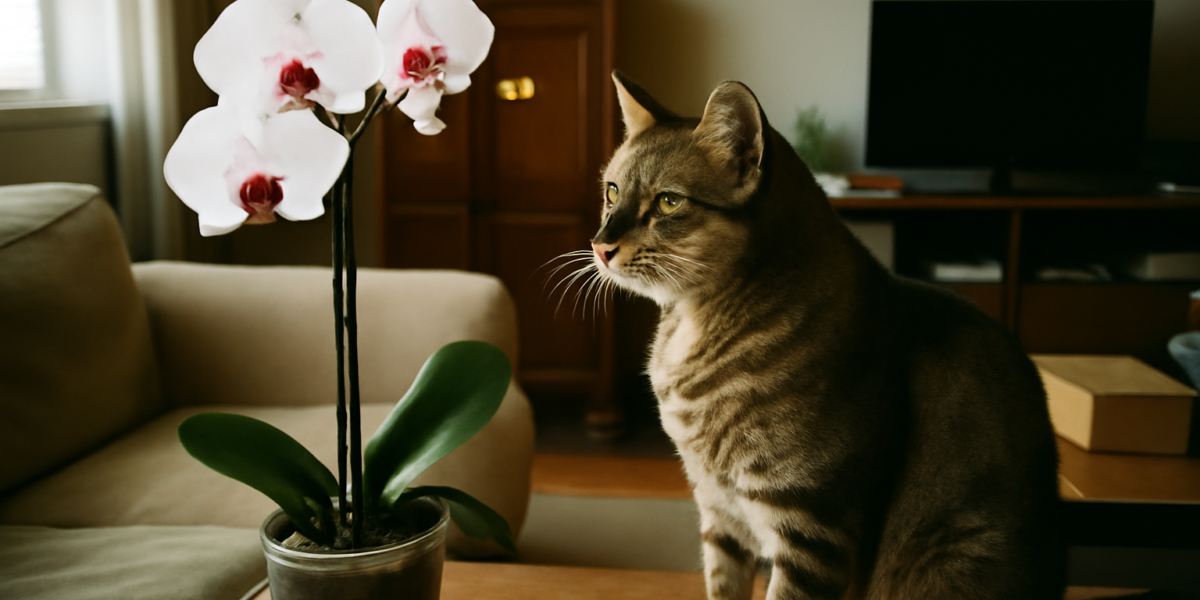 Are Orchids Toxic to Cats? No — They’re Safe