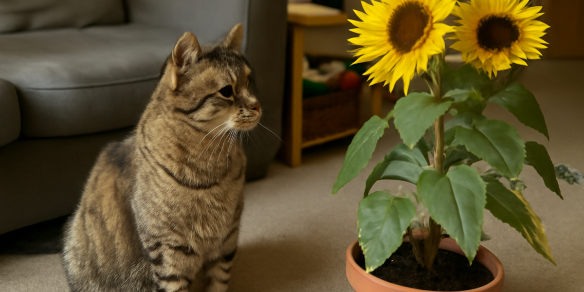 Are Sunflowers Toxic to Cats? No — Cat-Safe