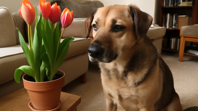 Are Tulips Toxic to Dogs?