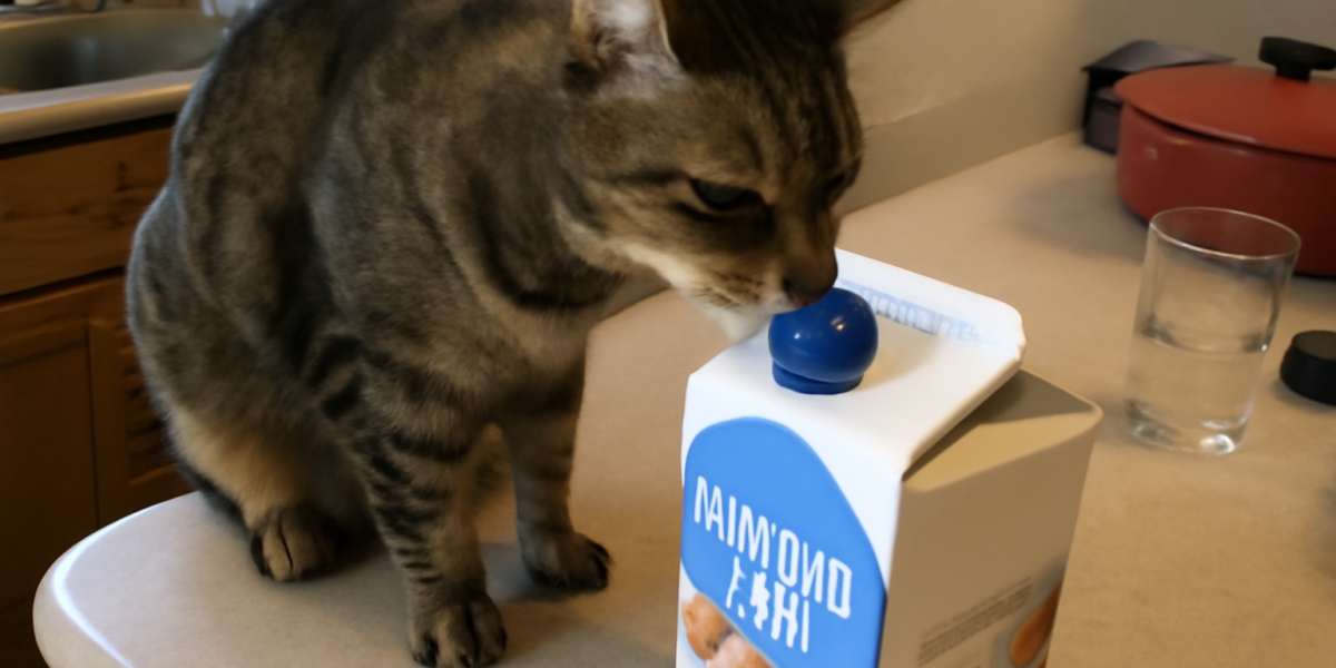 Can Cats Eat Almond Milk? What Cat Owners Need to Know
