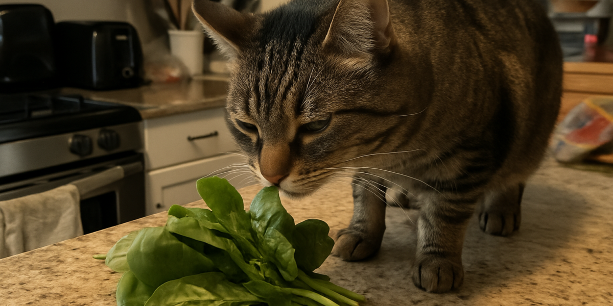 Can Cats Eat Spinach? A Leafy Green Guide for Cat Owners