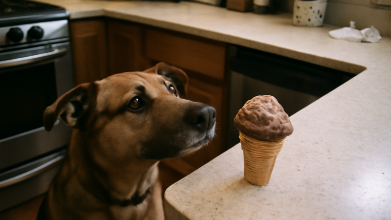 Can Dogs Eat Ice Cream? Not Recommended