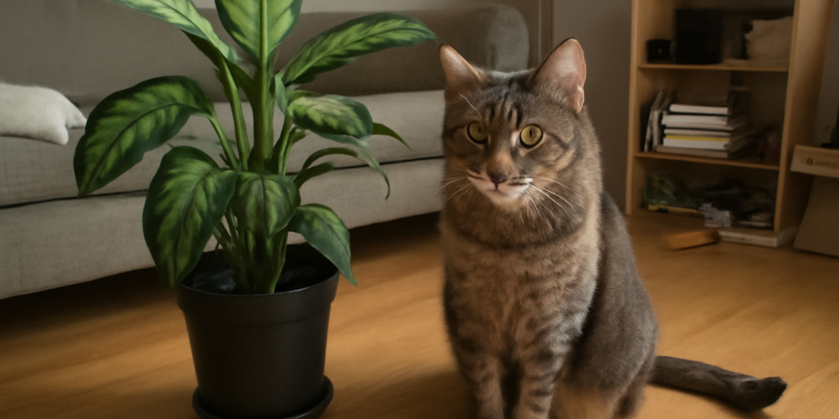 Is Dieffenbachia Toxic to Cats? Yes — Dumb Cane