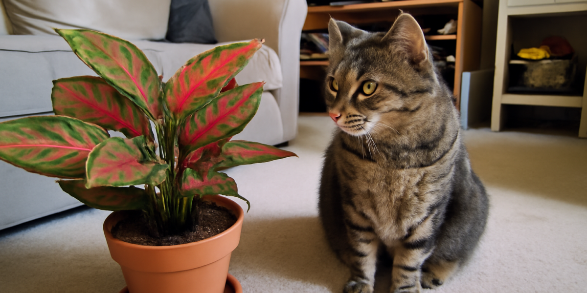 Are Aglaonema Plants Toxic to Cats? Chinese Evergreen Risks