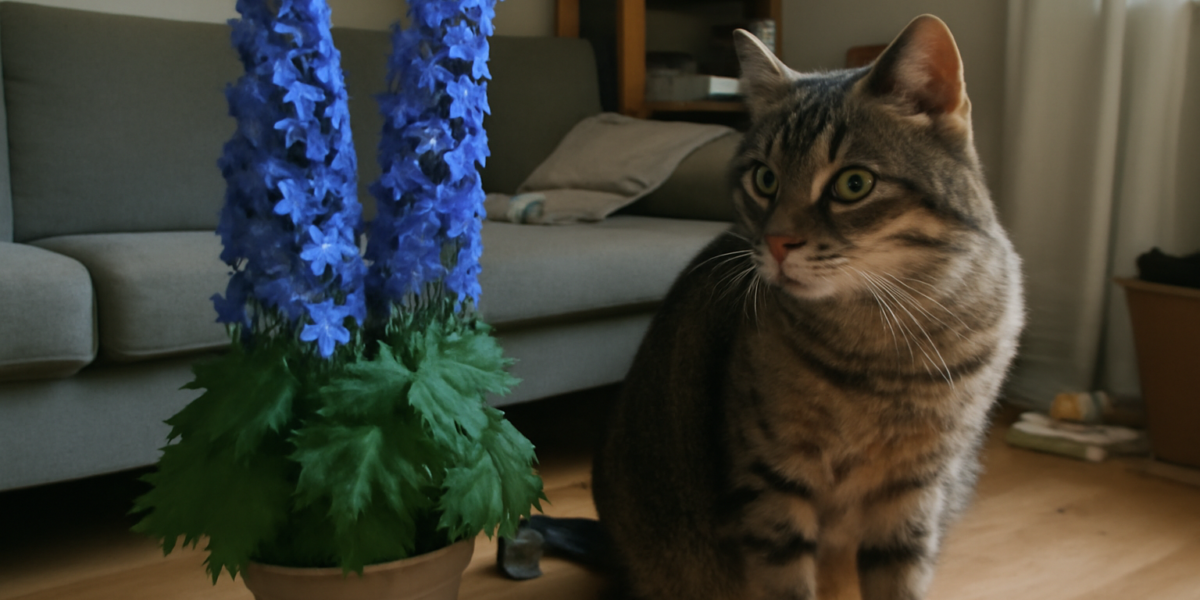Are Delphinium Flowers Toxic to Cats?