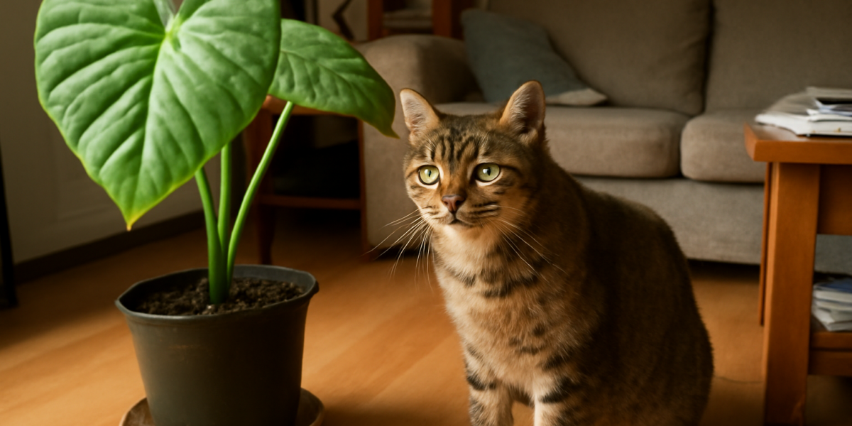 Are Elephant Ear Plants Toxic to Cats? Calcium Oxalate Burns