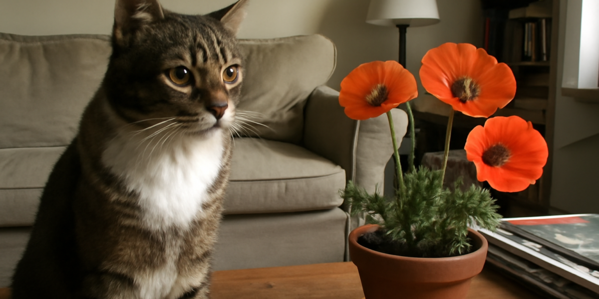 Are Poppies Toxic to Cats? Alkaloid Risks and Symptoms