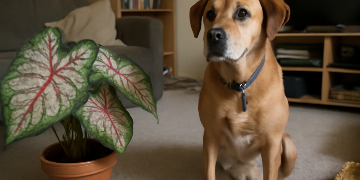 Is Caladium Toxic to Pets? Angel Wings Plant Dangers