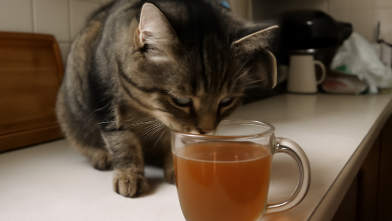 Can Cats Drink Beef Broth? What to Look For on Labels