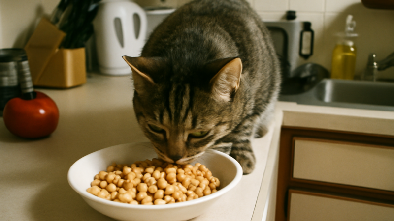 Can Cats Eat Chickpeas? Digestibility and Serving Tips