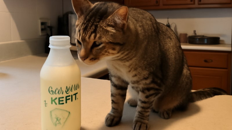 Can Cats Eat Goat Milk Kefir? Probiotics for Sensitive Stoma