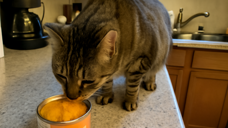 Can Cats Eat Pumpkin Puree? Fiber Benefits for Digestion