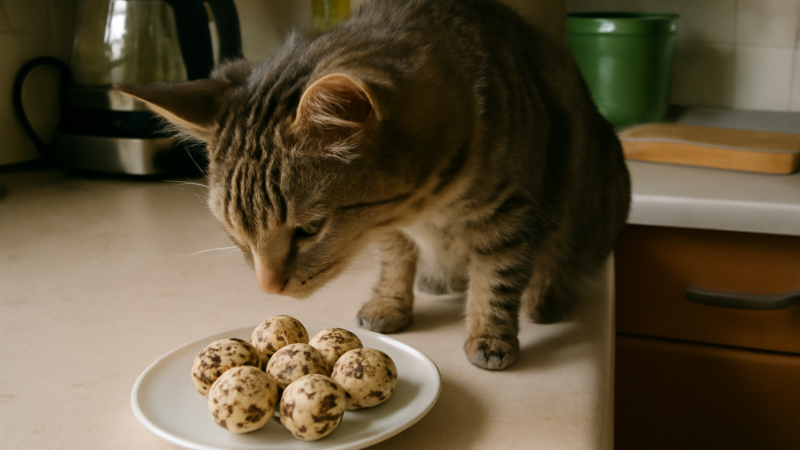 Can Cats Eat Raw Quail Eggs? Tiny Protein Treats