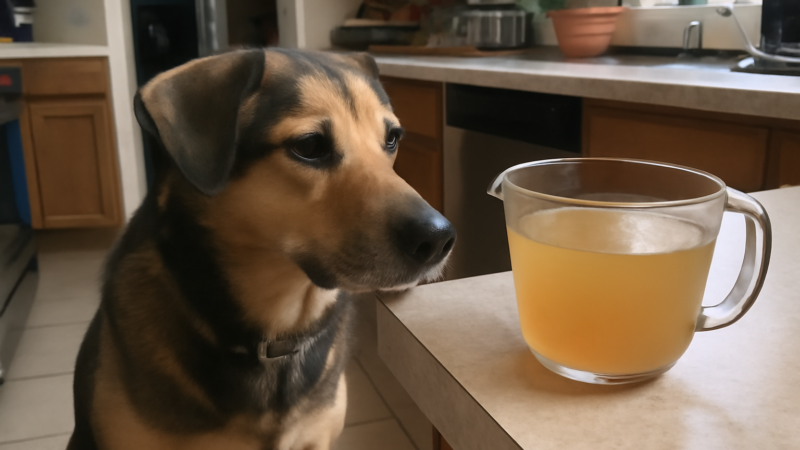Can Dogs Drink Chicken Broth? Low-Sodium Options and Benefit