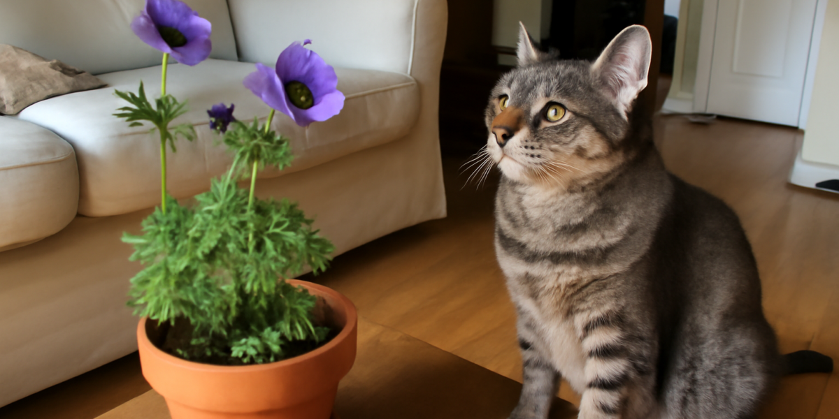Are Anemones Toxic to Cats? Windflower Garden Plant Risk