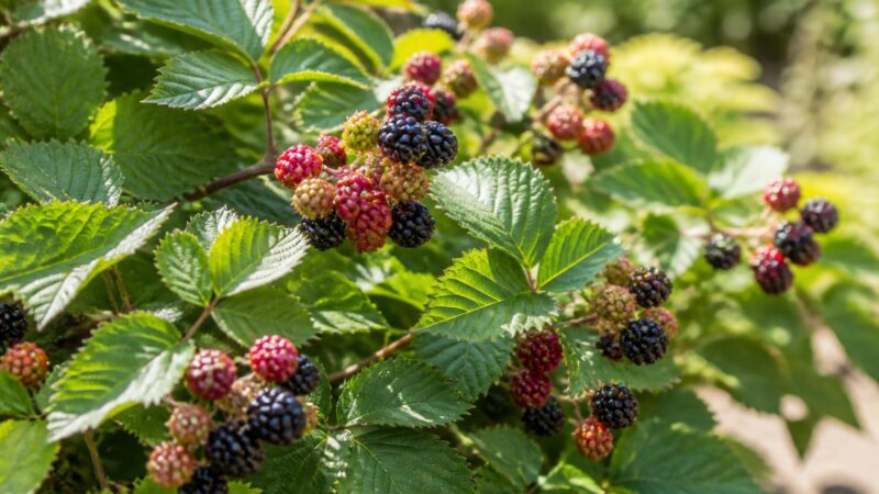 Are Blackberry Canes Safe for Pets? Rubus Fruticosus Bramble Guide
