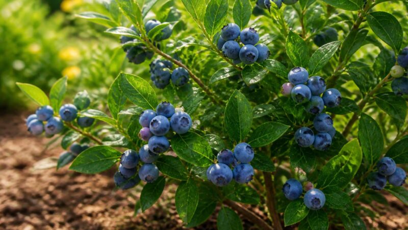 Are Blueberry Bushes Safe for Pets? Vaccinium Corymbosum Garden Guide