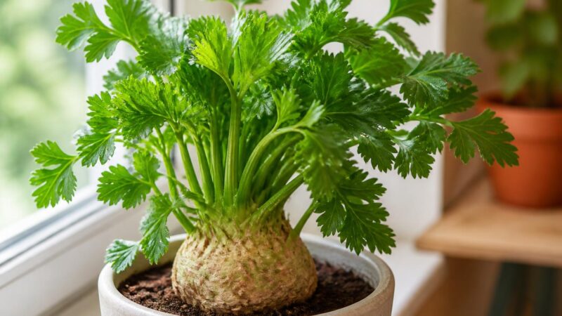 Are Celeriac Plants Safe for Pets? Apium Graveolens Root Garden Guide