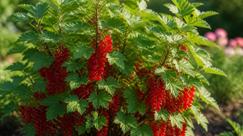 Are Currant Bushes Safe for Pets? Ribes Red White Black Garden Guide