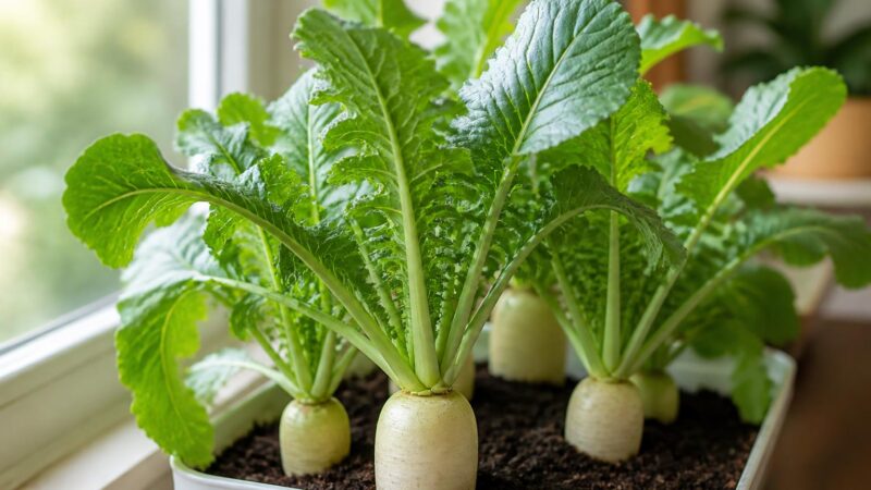 Are Daikon Radish Plants Safe for Pets? Asian Radish Garden
