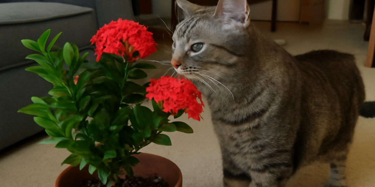 Is Ixora Toxic to Cats? Tropical Hedge Flower Safety