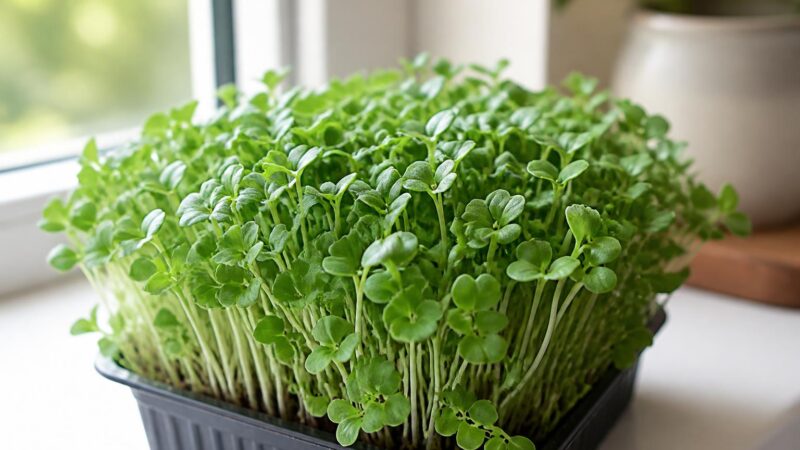 Are Microgreens Safe for Pets? Indoor Salad Garden Sprouts Guide