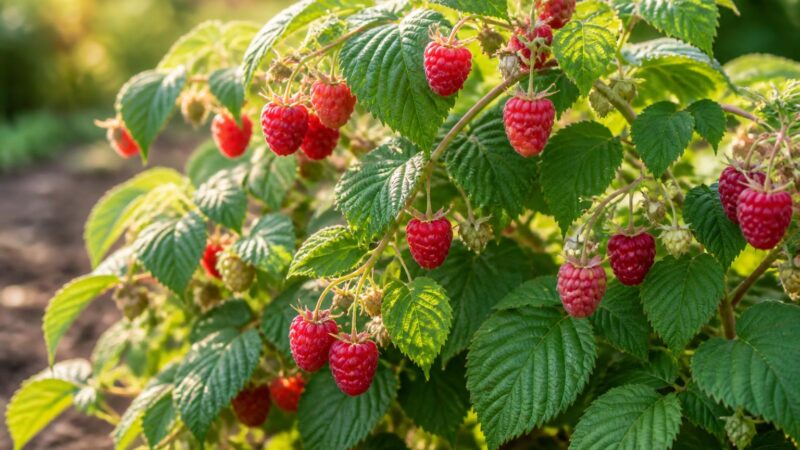 Are Raspberry Canes Safe for Pets? Rubus Idaeus Bramble Garden Guide