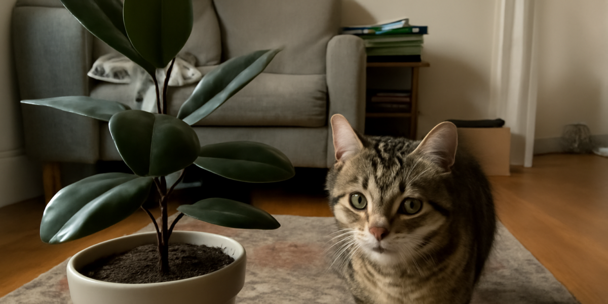 Is the Rubber Tree Toxic to Cats? Ficus Elastica Sap Risk