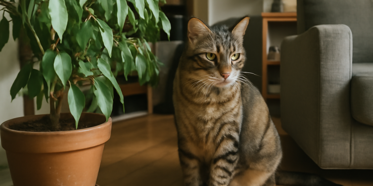 Is Weeping Fig Toxic to Cats? Ficus Benjamina Sap Hazard