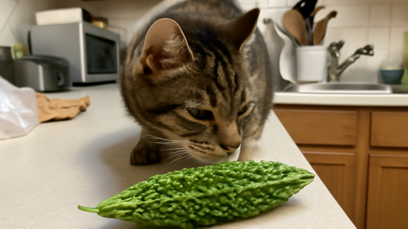 Can Cats Eat Bitter Melon? Bitter Gourd Safety Guide