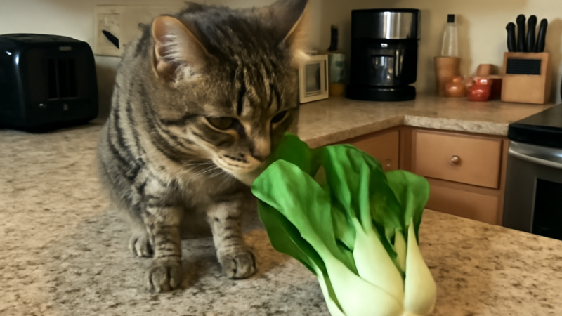 Can Cats Eat Bok Choy Leaves? Asian Greens Safety