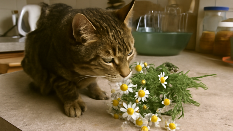 Can Cats Eat Chamomile? Herbal Plant Safety