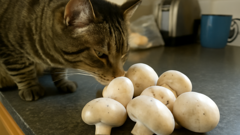 Can Cats Eat Button Mushrooms? Cooked vs Raw Safety