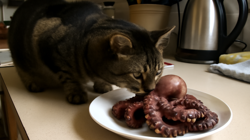 Can Cats Eat Octopus? Cooked vs Raw Safety Guide