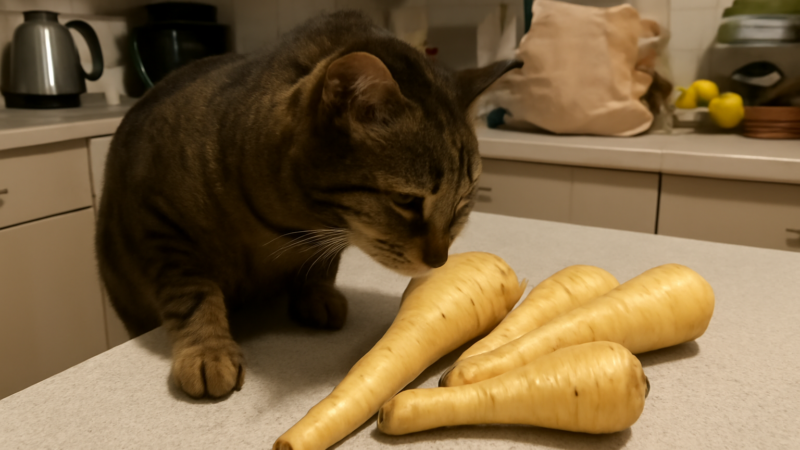 Can Cats Eat Parsnips? Root Vegetable Safety