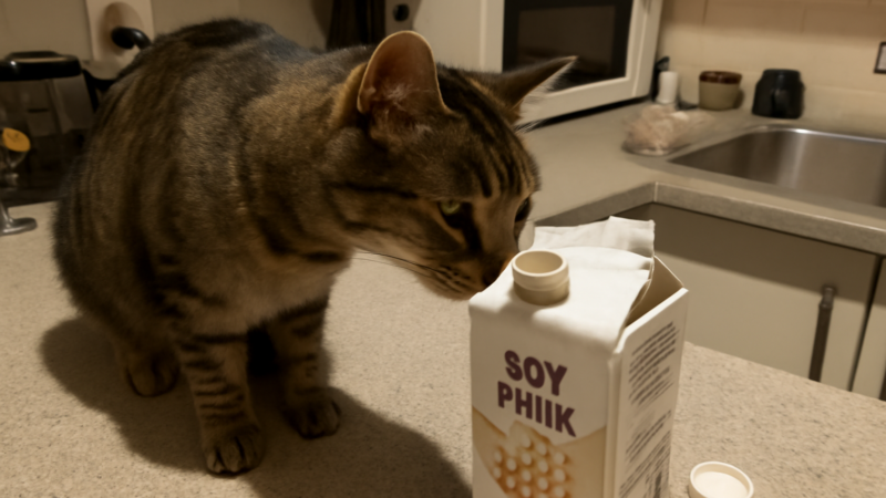 Can Cats Eat Soy Milk? Plant Milk Safety for Cats