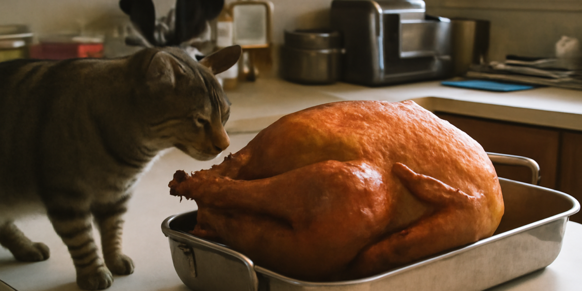 Can Cats Eat Thanksgiving Turkey? Holiday Bird Safety