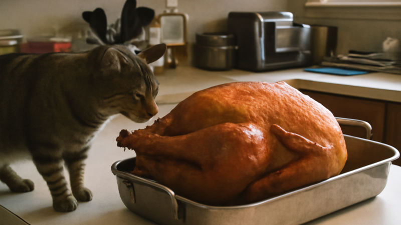 Can Cats Eat Thanksgiving Turkey? Holiday Bird Safety