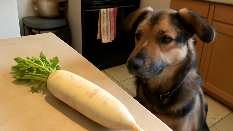 Can Dogs Eat Daikon? White Radish Safety Guide