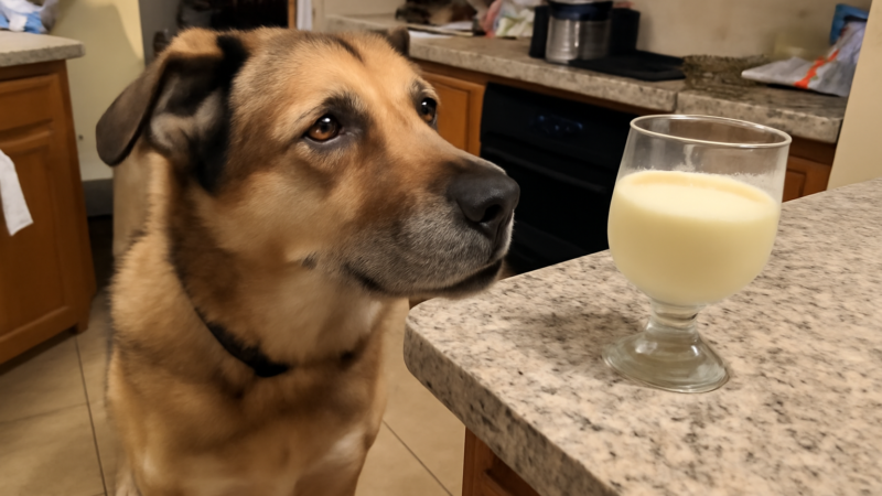 Can Dogs Eat Eggnog? Dairy, Sugar, and Alcohol Risks