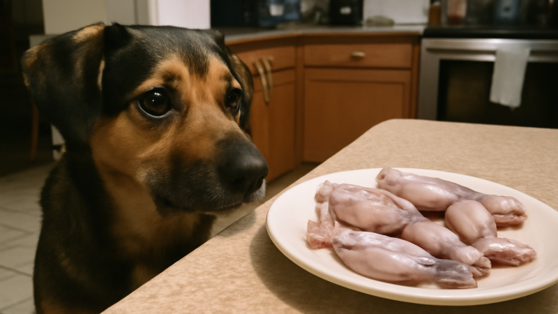 Can Dogs Eat Frog Legs? Safety, Parasites, and Preparation