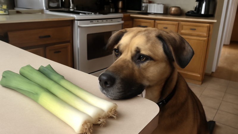 Can Dogs Eat Leeks? Allium Toxicity Warning