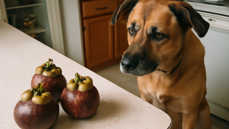 Can Dogs Eat Mangosteen? Tropical Fruit Safety Guide