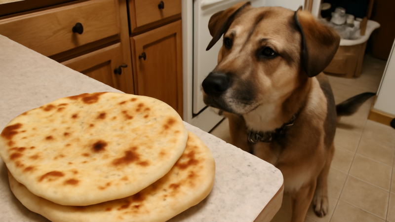Can Dogs Eat Naan Bread? Yeast and Garlic Risks