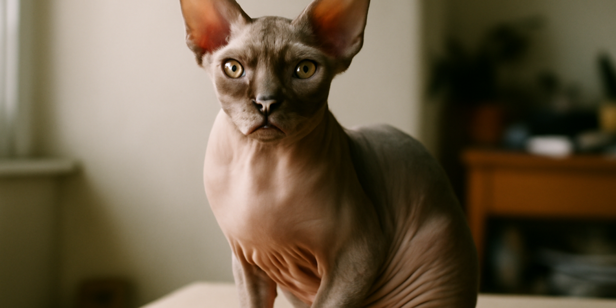 Elf Cat Breed Profile: Sphynx and American Curl Hybrid
