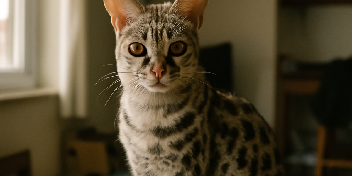 Genetta Cat Breed Profile: Munchkin and Bengal Spotted Hybri