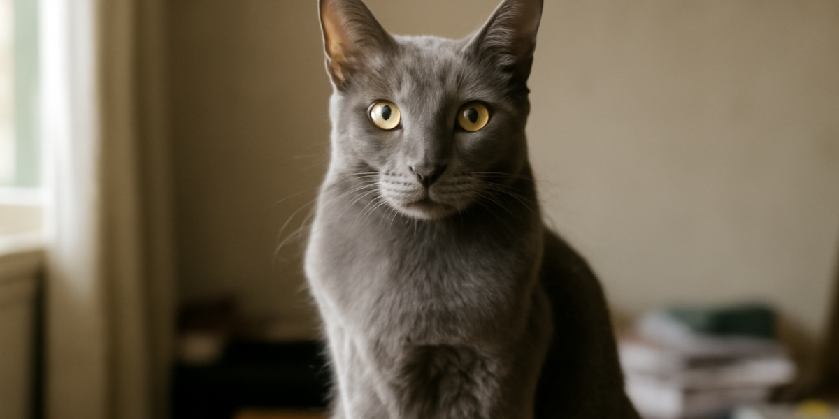 Korn Ja Cat Breed Profile: Solid Black Thai Heritage Cat