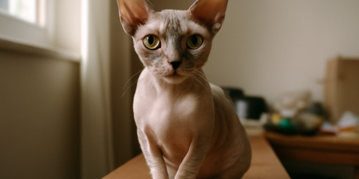 Minskin Cat Breed Profile: Hairless Dwarf Cross Breed